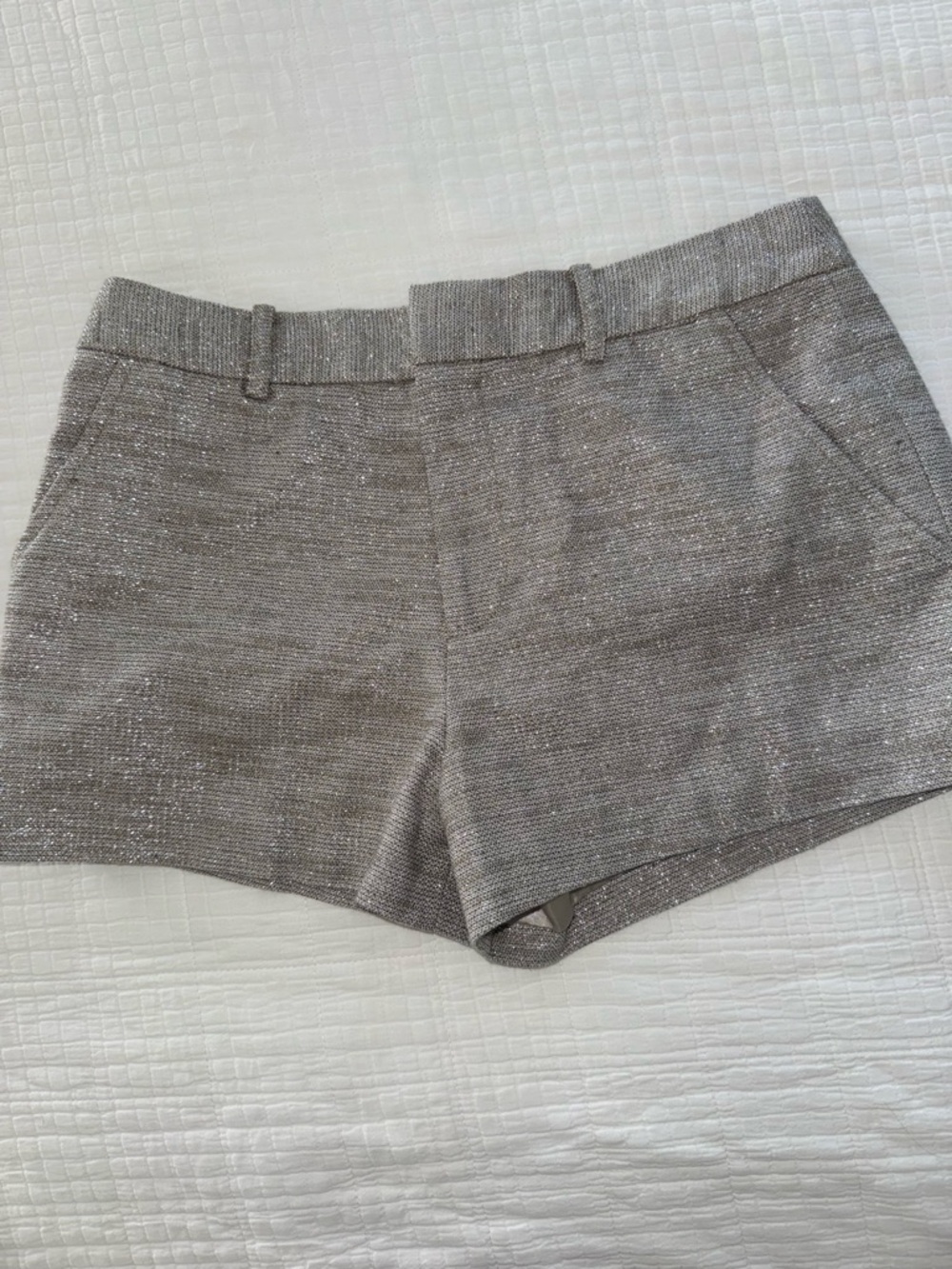 Juicy Couture Gold Glitter Shorts - Size 2